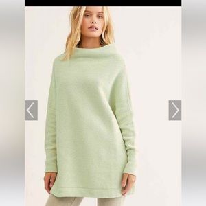 Apple Green Free People Ottoman Tunic
